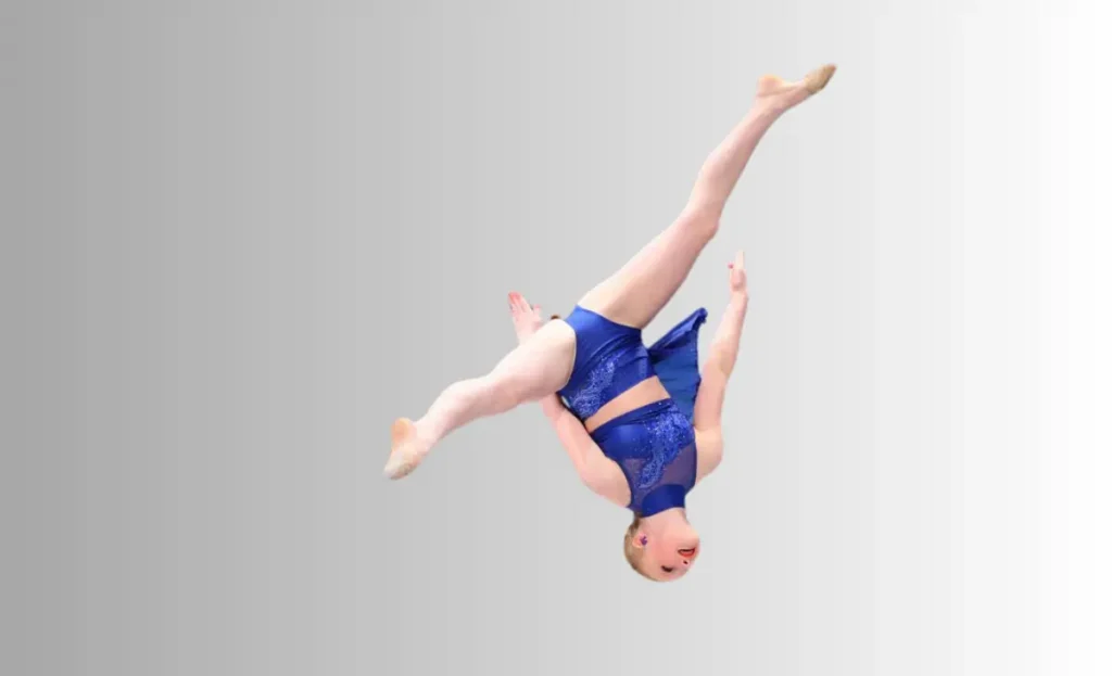 Dancer doing an aerial to represent Acro classes
